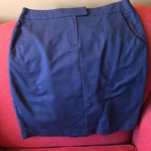 Navy pencil skirt-only worn once!